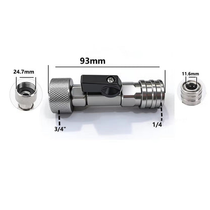 Tyiiplus™ 3/4" GHT to 1/4" Quick Connect Adapter