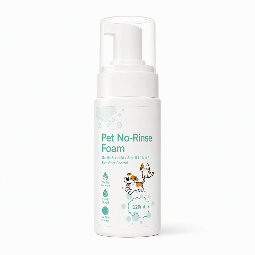 🔥🐾50K+ SOLD!🧼 No-Rinse Pet Cleansing Foam – For cats & dogs ✨