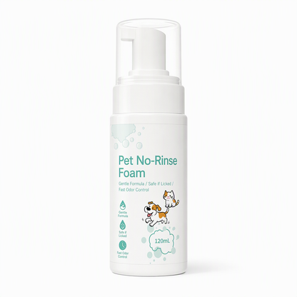 🔥🐾50K+ SOLD!🧼 No-Rinse Pet Cleansing Foam – For cats & dogs ✨
