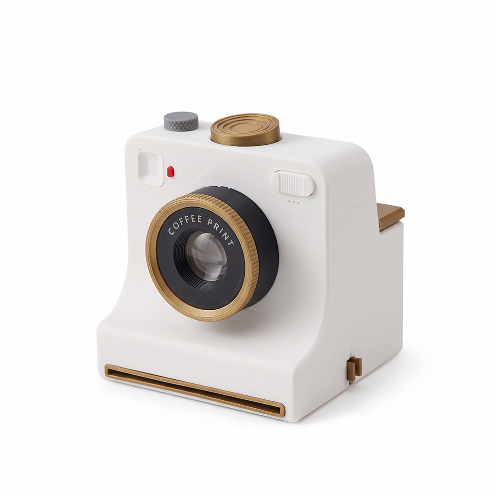 TYII™☕📸3D Printed One-Touch Latte Art Camera – Coffee Stencil Printer