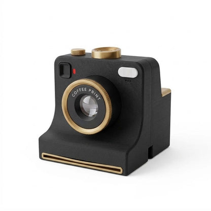 TYII™☕📸3D Printed One-Touch Latte Art Camera – Coffee Stencil Printer